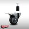 Service Caster 3'' SS Thermoplastic Rubber Swivel 1-1/2'' Expanding Stem Caster Total Lock Brake SCC-SSEXTTL20S314-TPRB-112 - alternate 2